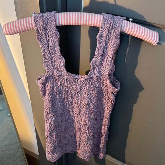 Purple Textured Tank Top - Picture 3 of 3